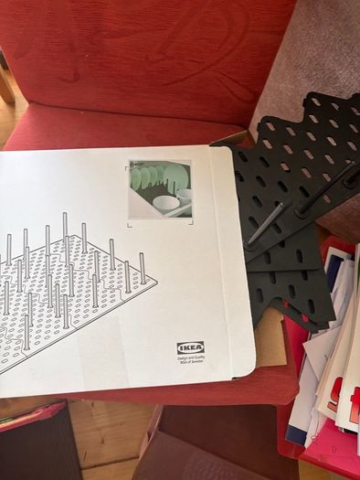 Ikea drawer plate holder