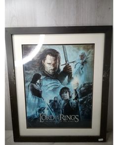 Lord Of The Rings Custom Framed Wall Picture