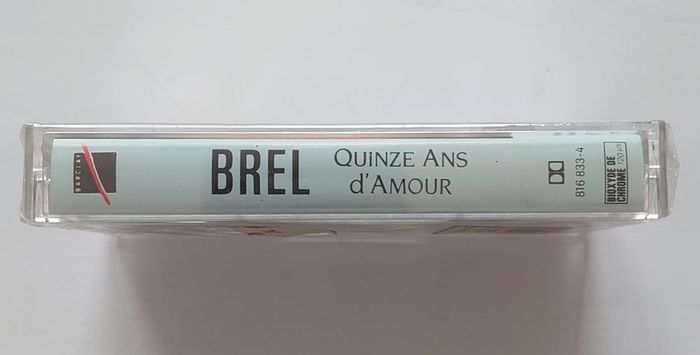 Brel - 20 Titres - Cassette- New Sealed..!