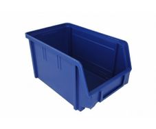 24pcs Art 103 Eurobox Parts Bin Containers - 146w X 237d X 124h , Blue