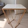 Marble side table Image 2