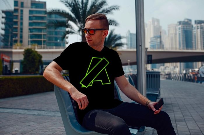 Glow in the dark Armin van buuren and Kiki t-shirt ASOT a state of trance tshirt trance luminous tee top shirt for music festival asot merch