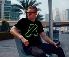 Glow in the dark Armin van buuren and Kiki t-shirt ASOT a state of trance tshirt trance luminous tee top shirt for music festival asot merch