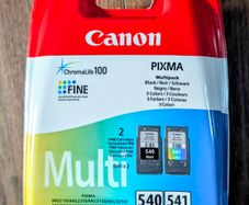 Canon 540 and 541 printer ink pack