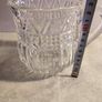 Lovely Old Cut Glass Jug. Image 2