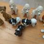 Collection of small ceramic dogs Image 5
