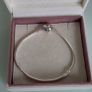 Pandora bracelet heart clasp size 20cm perfect condition Image 5
