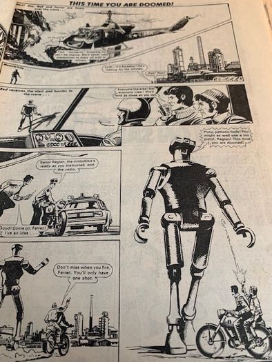 Bullet - UK Comics Issues 95, 108,112, 113,136 Dec 1977- Sept 16th 1978-DC Thompson