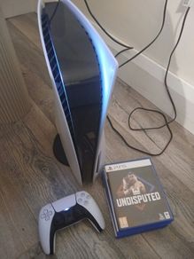 Ps5 Disc Edition 1Tb Like New + 3 Games