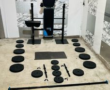 Multi Function Weight Bench Weights Barbell Dumbbells