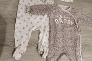 Baby Girl NEXT 3-6 Months sleepsuits (3-6M)