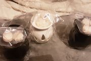 HOME MADE wax melts and wax burner