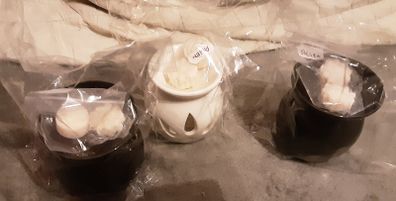 HOME MADE wax melts and wax burner
