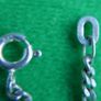 Vintage 925 Sterling Silver Identity Bracelet length 7" - 3,9g Image 7