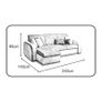 Armen Corner Sofa Bed @ J & D Furniture Image 4