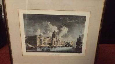 Vintage Framed James Malton Dublin Prints (Set of 3)