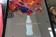 Coca Cola Mirror Italian 37.5 cm x 52.5 cm