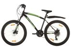 Mountain Bike 21 Speed 26 inch Wheel 42 cm Black