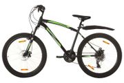 Mountain Bike 21 Speed 26 inch Wheel 42 cm Black