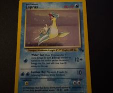 Lapras Pokemon card
