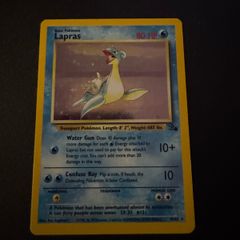 Lapras Pokemon card