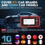 LAUNCH CRP123X OBD2 Scanner for Engine Transmission ABS SRS Diagnostics with SAS Calibration/Throttle Reset/Oil Reset, Battery Test, Free Update Image 7