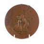 Antique Dutch Bronzed Copper Trinket Dish Image 4