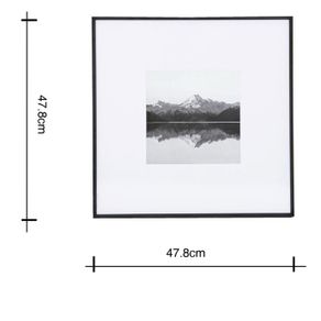 NEW set of 4x Black Frames 48x48 cm