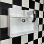 Ceramic Sink with Fittings Image 3