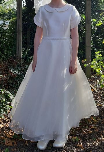 Communion dress (Arnott's) and accessories