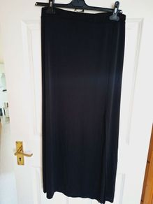 Long Black Skirt - Size Medium