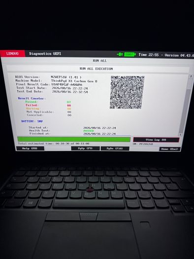 Lenovo ThinkPad X1 Carbon Gen 8 | Premium Business Laptop | Intel Core i7 10th Gen | 16GB RAM | 256GB SSD | Full HD
