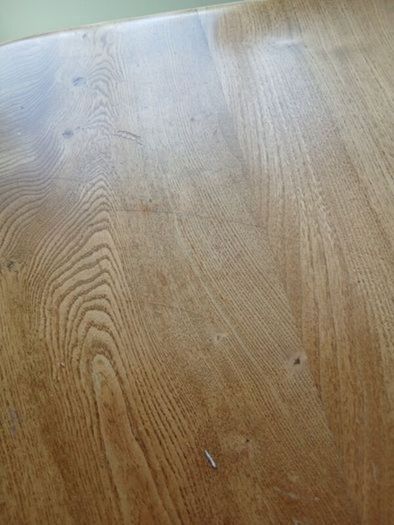 Custom-made Solid Elm Dining Table & 8 Chairs
