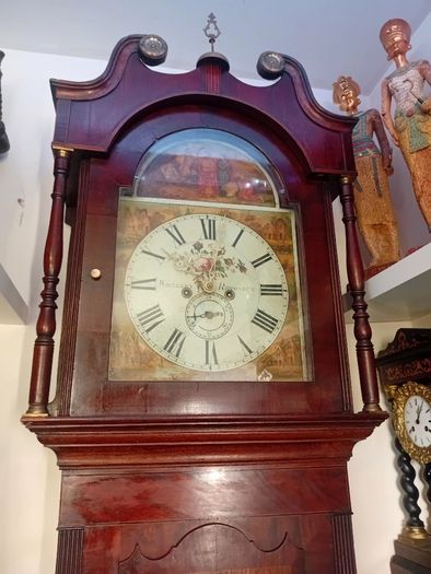 antique grandfather clock