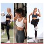 Brand new Women's High Support Front-Closure Sports Bra Wide Straps Unpadded Image 5