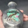 Chinese Porcelain & White Metal Vase 19th Century CHINA Mark Image 3