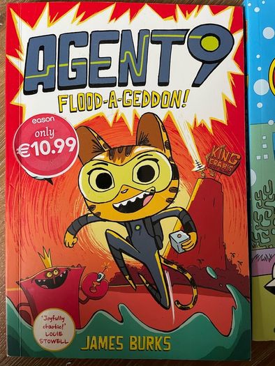 Comics Agent 9 and Officer Clawsome kids books Action brand new
