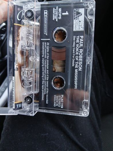 Paul Robeson the voice of mississipi cassette