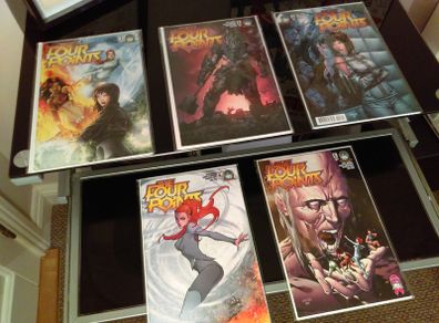 The Four Points ! Full Run ! 5 Issues ! First Printings ! by Aspen ! 2015 !
