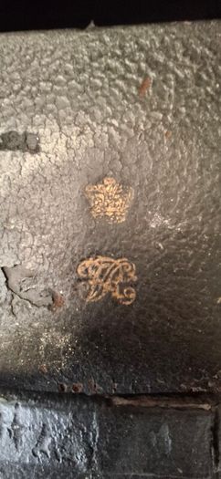 Genuine Crown Stamped dispatch box