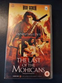 Last of the Mohicans VHS Video