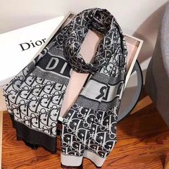 Silk blend scarf