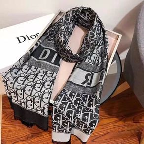 Silk blend scarf