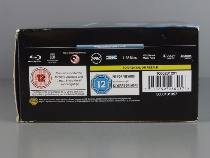 Harry Potter - Complete 8-film Collection Blu-ray box set