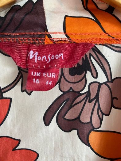 Monsoon ladies silk wrap blouse