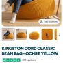 2 x Bean Bags Icon Kingston Cord Classic Image 4
