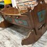 vintage cradle wood Image 6
