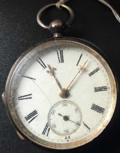 Silver Pocket Watch by Kendal & Dent - 1893c
