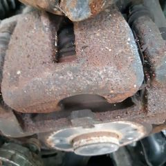 Audi a4 b8 left  Rear wheel bearing hub with brake caliper Diesel