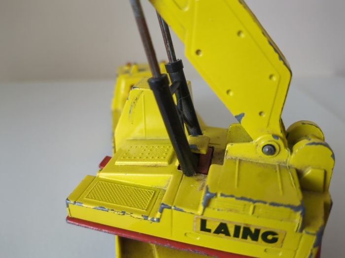 RARE BLACK BASE Matchbox Super Kings K-12 Hercules Mobile Crane - 1974 Lesney